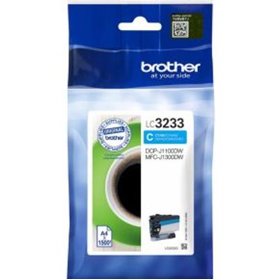 Brother LC-3233C Cyaan 1500pagina's inktcartridge