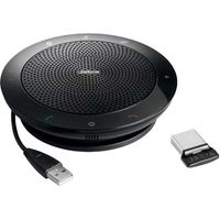 Jabra 7510-409 luidspreker telefoon Universeel USB/Bluetooth Zwart - thumbnail