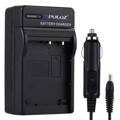 PULUZ 2-in-1 Digitale Camera batterij autolader voor de Canon LP-E12 batterij