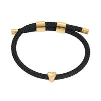 iXXXi Armband Cosy Heart Zwart | Goud