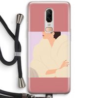 Cosy: OnePlus 6 Transparant Hoesje met koord