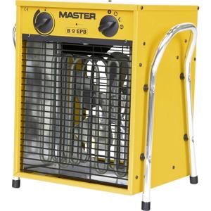 Master Klimatechnik B-9IT Bouwkachel 4500 W, 9000 W Geel, Zwart