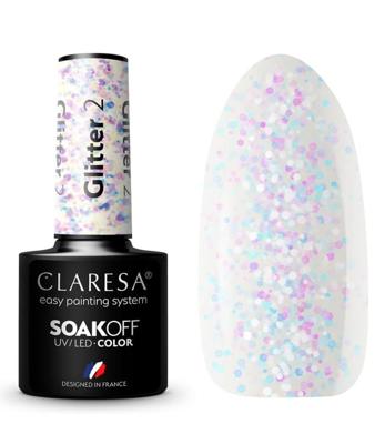 Claresa uv/led gellak 5ml glitter 2