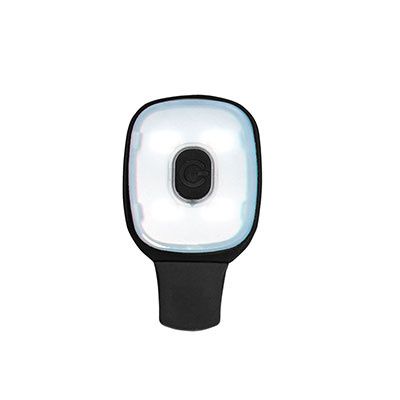 Portwest USB oplaadbare Lichtklip - Zwart