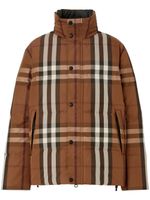 Burberry doudoune à motif Vintage Check - Marron - thumbnail