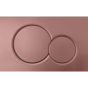 Bedieningsplaat Sigma by Geberit Frontbediening Mat Donker Roze