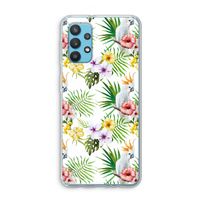 Gele kuif: Samsung Galaxy A32 4G Transparant Hoesje