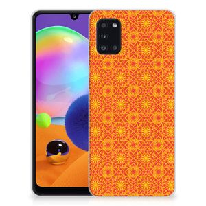 Samsung Galaxy A31 TPU bumper Batik Oranje