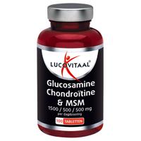 Lucovitaal Glucosamine/Chondroítine & MSM 1500/500/500mg 100Tabletten