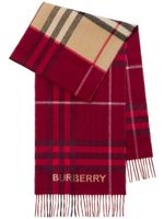 Burberry écharpe à motif Vintage Check - Rouge