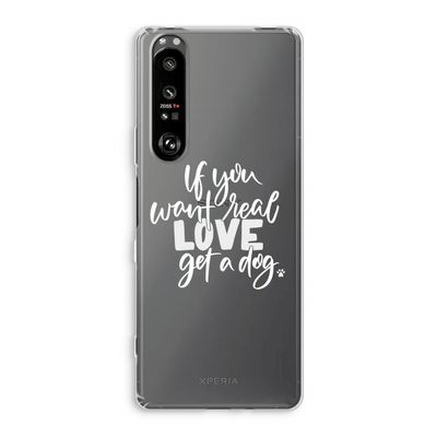 Partner in crime: Sony Xperia 1 III Transparant Hoesje