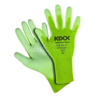 KIXX Tuinhandschoenen Like Lime mt 10
