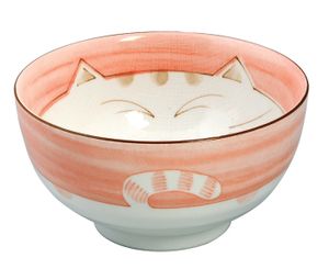 Roze Kom - Kawaii Cat - 16cm 800ml