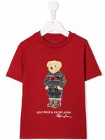 POLO RALPH LAUREN KIDS t-shirt Polo Bear - Rouge