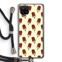 Yummy: Samsung Galaxy A12 Transparant Hoesje met koord