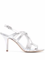 Ferragamo sandales Gal 85 mm à brides - Argent