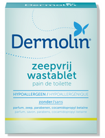 Dermolin Wastablet Zeepvrij 100gr