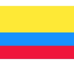 Vlag Colombia stickers