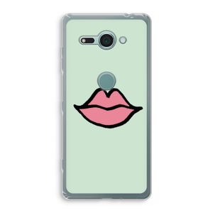 Kusje: Sony Xperia XZ2 Compact Transparant Hoesje