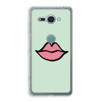 Kusje: Sony Xperia XZ2 Compact Transparant Hoesje