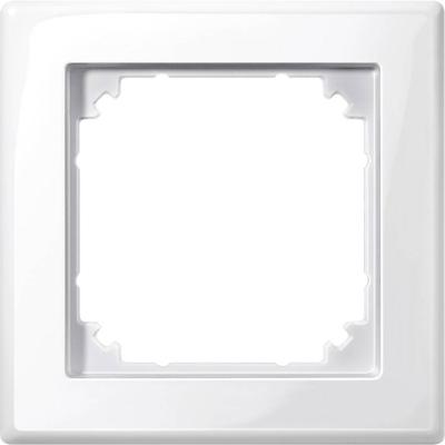 Merten 478119 Frame M-Smart Polar-wit (glanzend) 1 stuk(s)