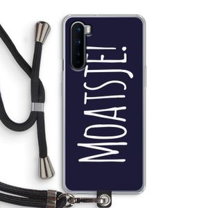 Moatsje!: OnePlus Nord Transparant Hoesje met koord