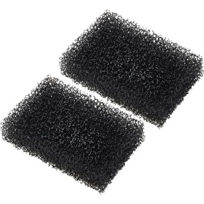 2x schmink spons - stoppelbaard - zwart - stoppelspons - make-up - carnaval
