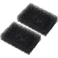 2x schmink spons - stoppelbaard - zwart - stoppelspons - make-up - carnaval