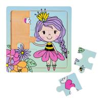 Duckiez Lg-imports houten puzzel (prinses, eenhoorn of zeemeermin)