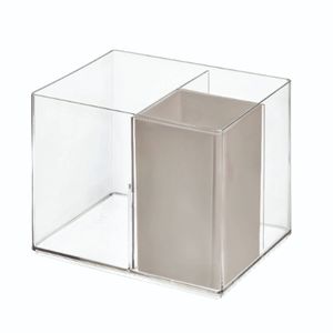 iDesign - Haarverzorging Organiser, 18 x 13.5 x 13 cm, Kunststof, Transparant - iDesign The Home Edit