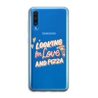 Pizza is the answer: Samsung Galaxy A50 Transparant Hoesje Pizza is the answer: Samsung Galaxy A50 Transparant Hoesje