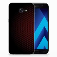 Samsung Galaxy A5 2017 | TPU bumper | Geruit Rood