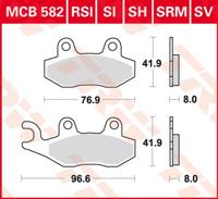 TRW Remblokken, en remschoenen voor de moto, MCB582SI Sinter offroad