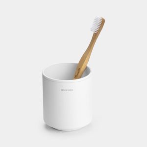 Brabantia MindSet Tandenborstelhouder - 8.2x9.5cm - mineral fresh wit 303265