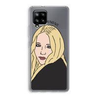 Mary Kate: Samsung Galaxy A42 5G Transparant Hoesje