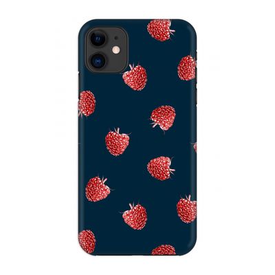 Framboosjes: Volledig geprint iPhone 11 Hoesje