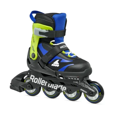 Microblade Black/Blue - Verstelbare Kinderskates
