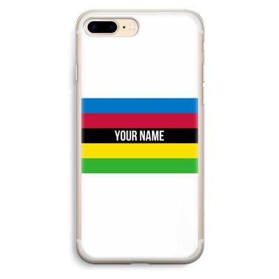 WK Wielrennen: iPhone 7 Plus Transparant Hoesje
