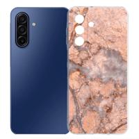 TPU Hoesje Samsung Galaxy A17 - Marmer Oranje Backcover