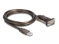 DeLOCK 62646 seriële kabel Zwart 1,5 m USB Type-A DB-9 - thumbnail