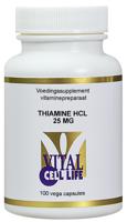 Thiamine HCL 25mg 100 Vegetarische capsules