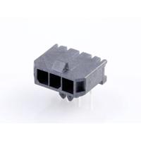 Molex 436500600 Male header, inbouw (standaard) Totaal aantal polen: 6 Rastermaat: 3 mm Inhoud: 1 stuk(s) Tray