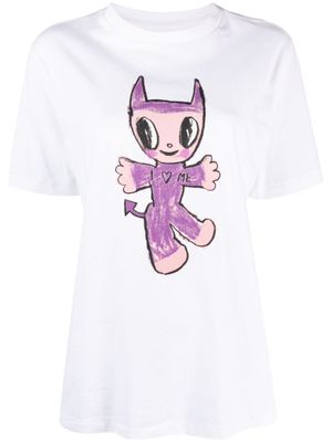 Zadig&Voltaire Katoenen T-shirt - Wit