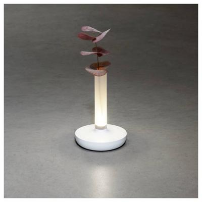 Konstsmide 7827-253 Biarritz LED-accutafellamp Wit