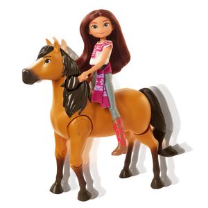 Spirit speelset Ride Together junior 20,3 cm bruin 10-delig