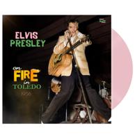 Single: Elvis Presley - On Fire In Toledo 1956 (Roze Vinyl) + CD