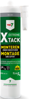 Tec7 x-tack patroon snelle montagekit 290ml grijs - 534535000
