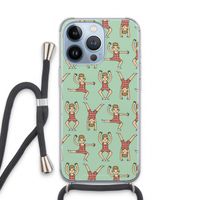 Gymboys: iPhone 13 Pro Transparant Hoesje met koord