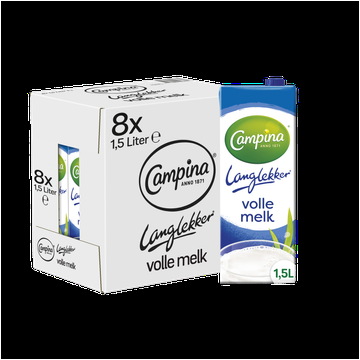 Campina Langlekker Volle Melk 1,5 L bij Jumbo