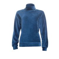 Sweater met hangkol rib